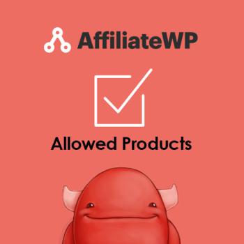 AffiliateWP- -Allowed-Products